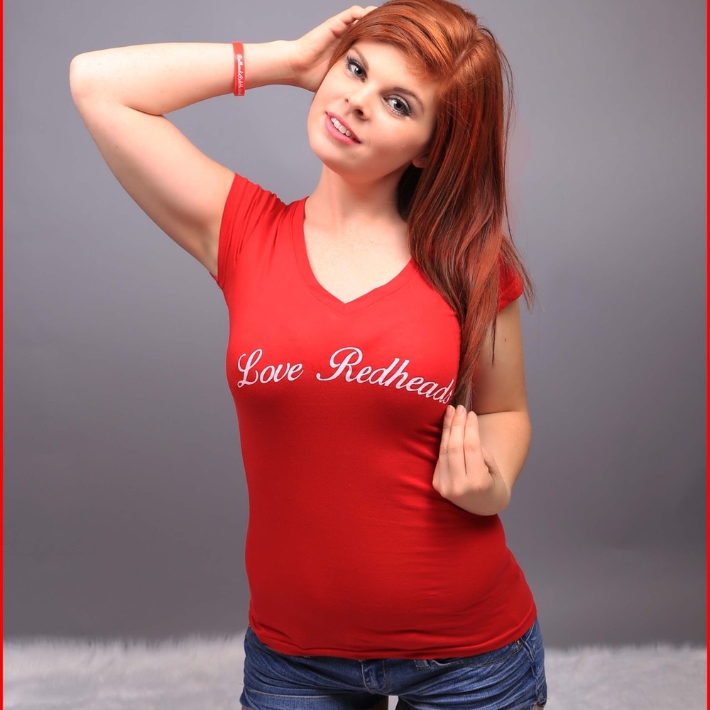 Love redheads tshirt